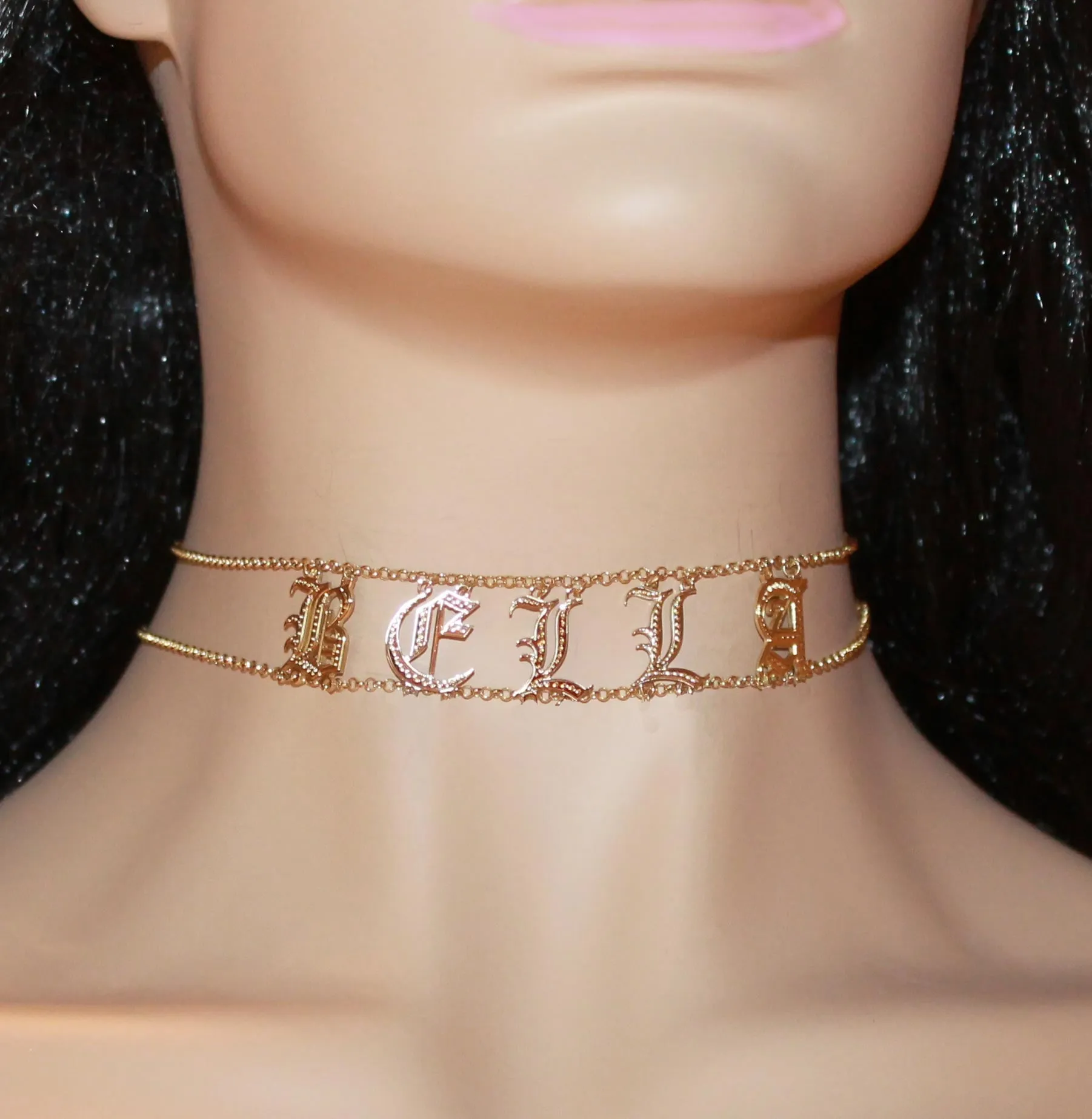 Name Choker Necklace