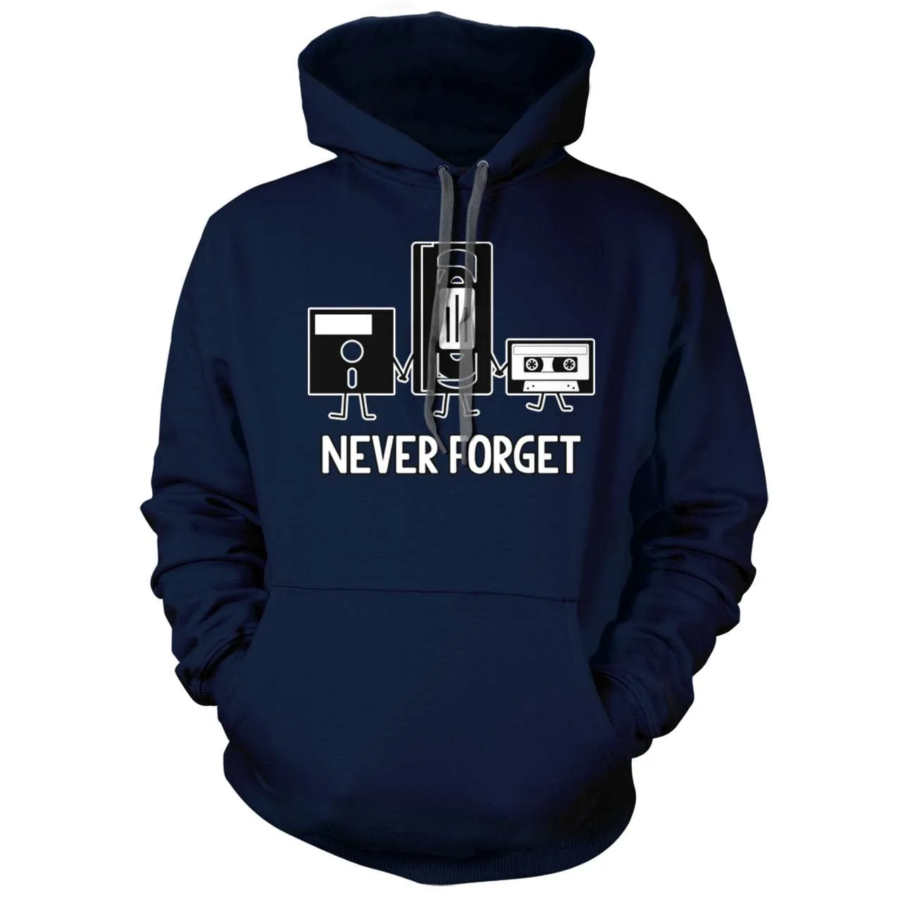 Never Forget Old Technology Hoodie