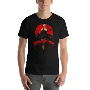 Nikki Vicious Vampiress Short-Sleeve Unisex T-Shirt Art