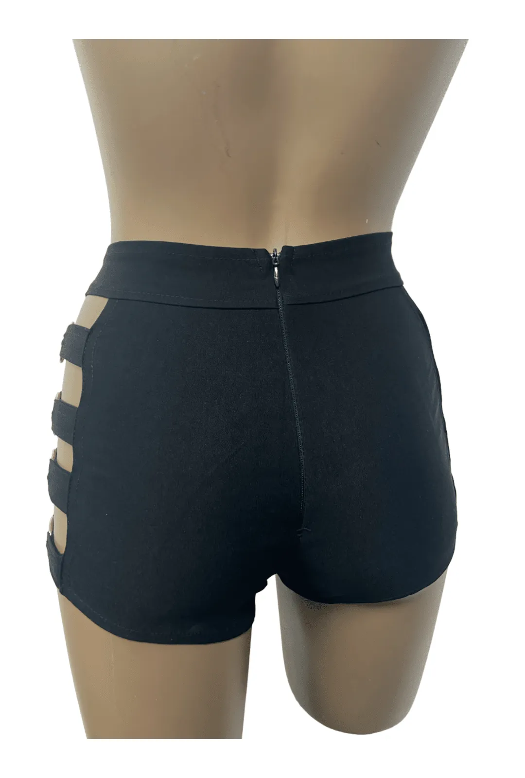 O-Ring Cut Out Booty Short
