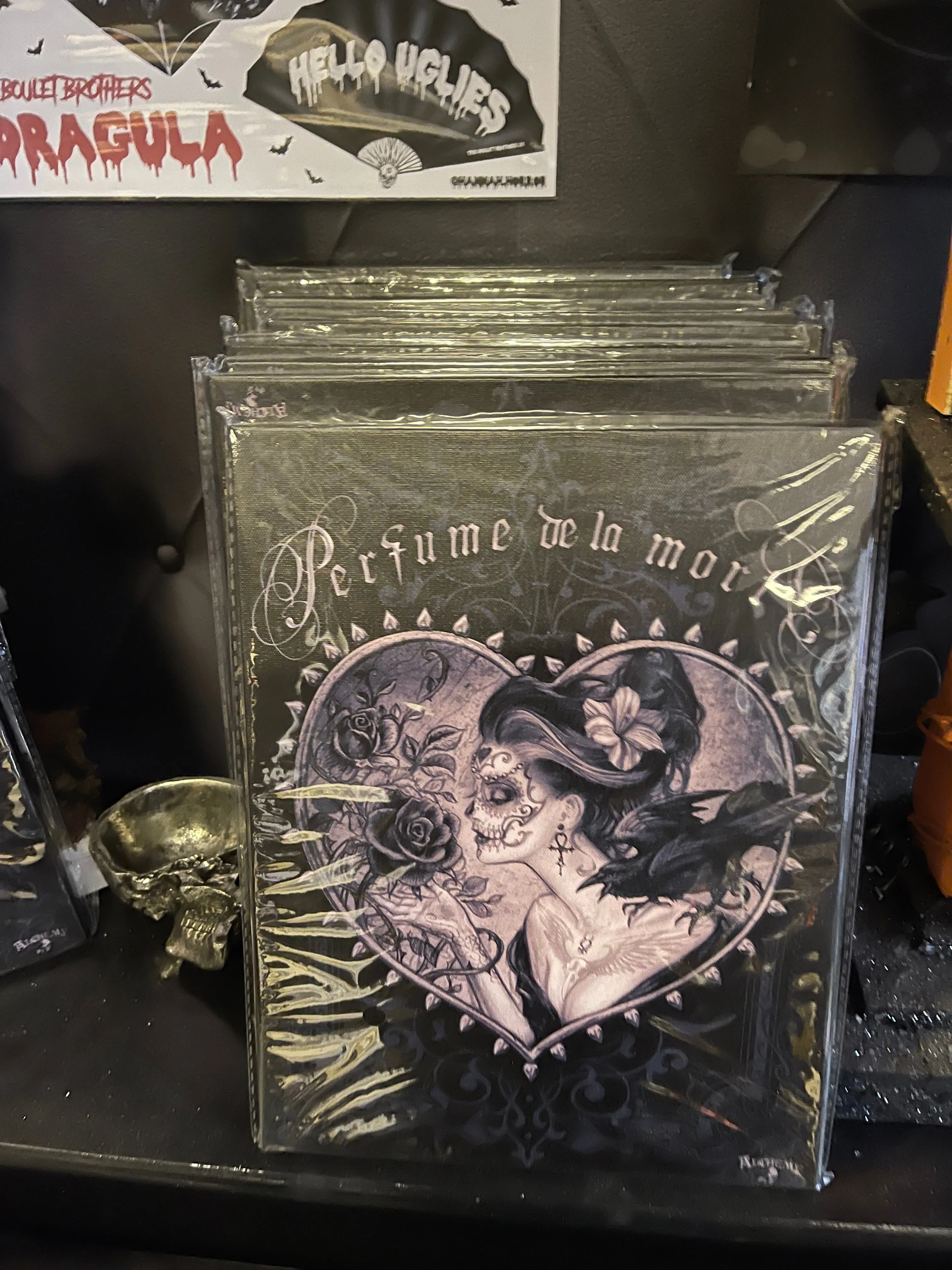 Perfume de la morte art canvas