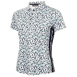 Polo de golf con estampado Odelle de Green Lamb