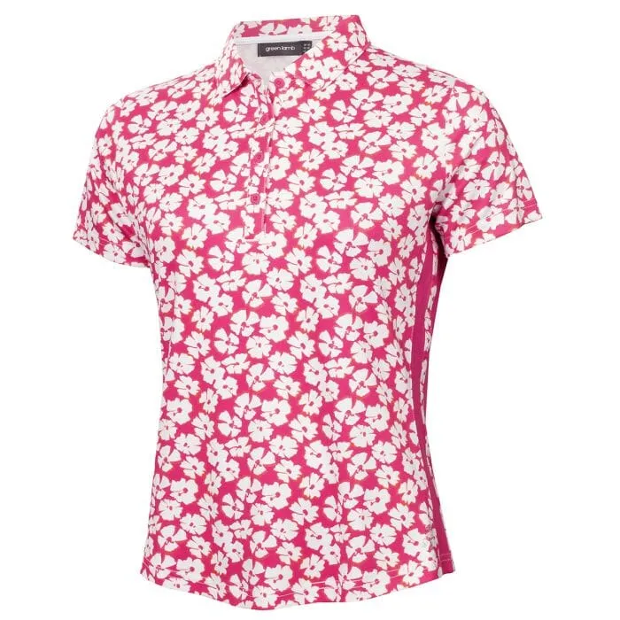 Polo de golf con estampado Odelle de Green Lamb