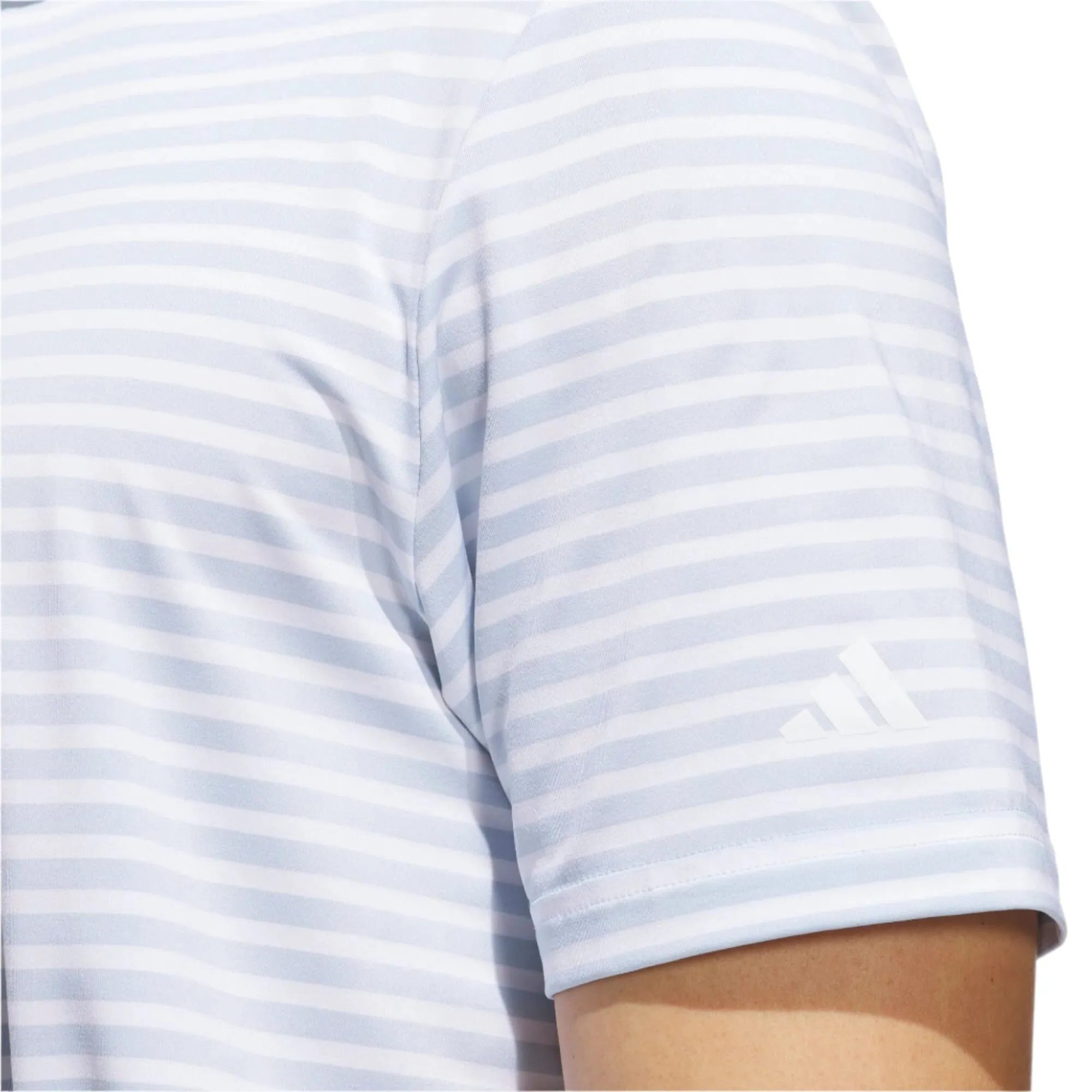 Polo de golf con rayas Ultimate de adidas