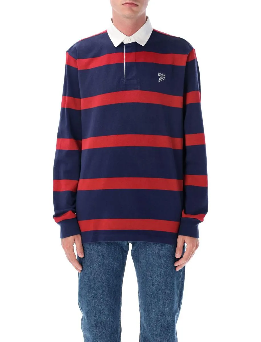 Polo Ralph Lauren Striped Cotton Rugby Jumper
