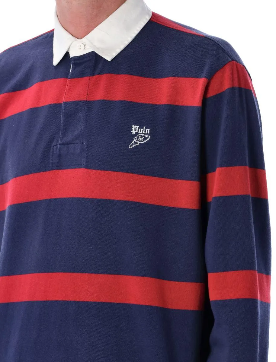 Polo Ralph Lauren Striped Cotton Rugby Jumper