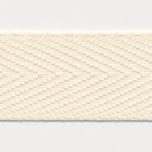 Polyester Herringbone Tape #135 Off White