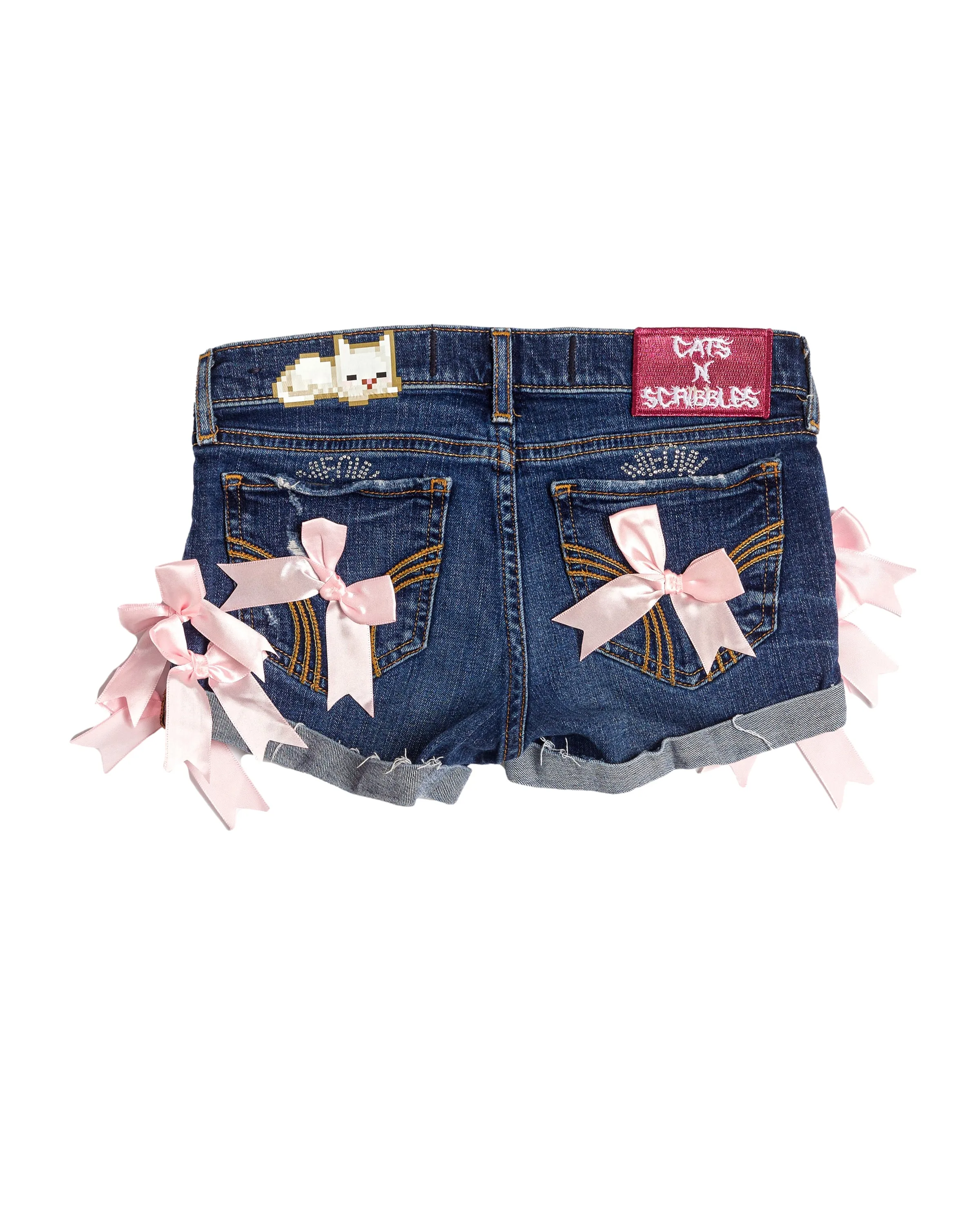Purrfect Bow Shorts