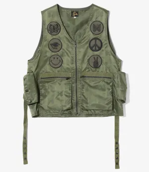 Radio Vest - Papillon Jacquard Sateen