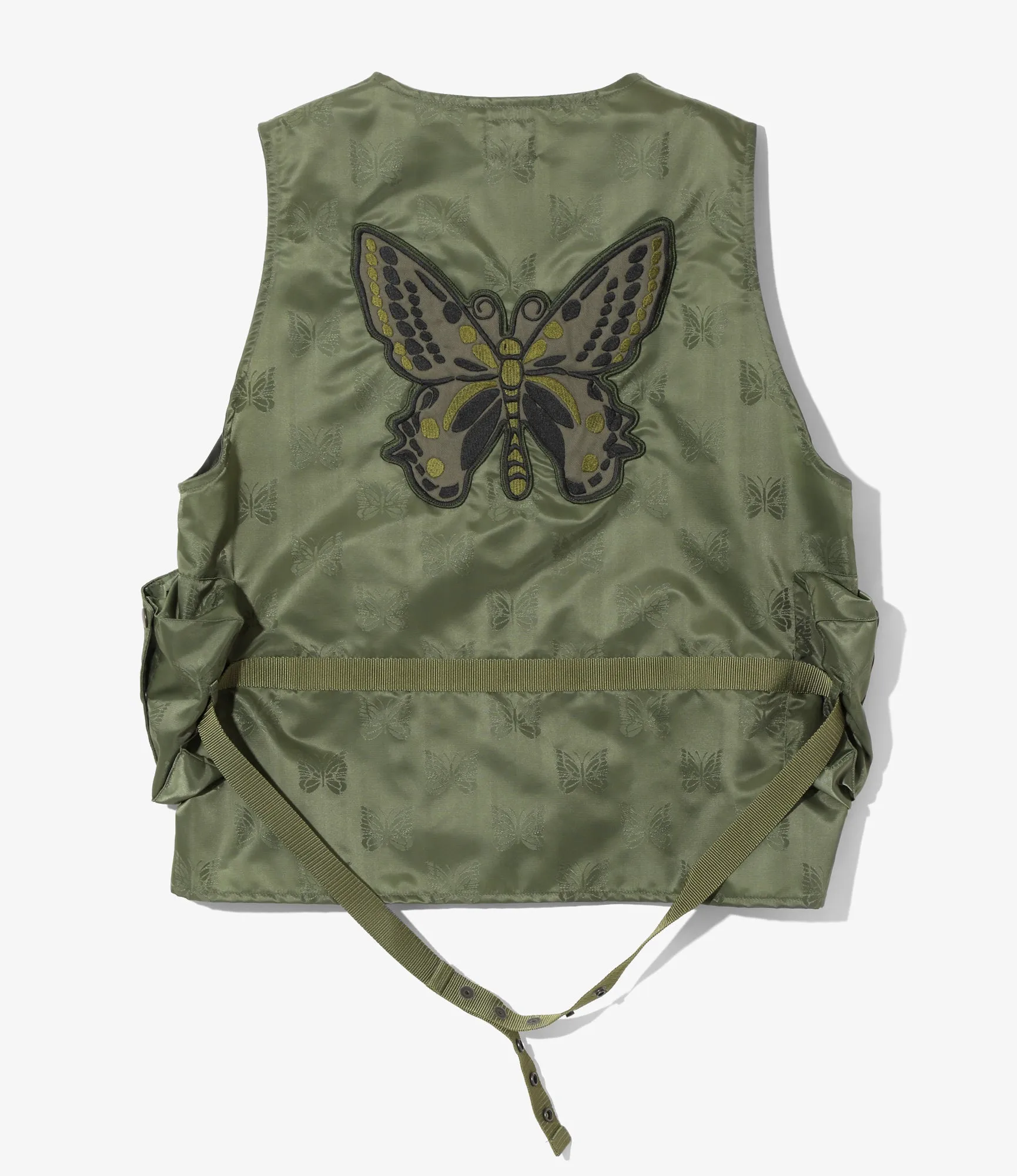 Radio Vest - Papillon Jacquard Sateen