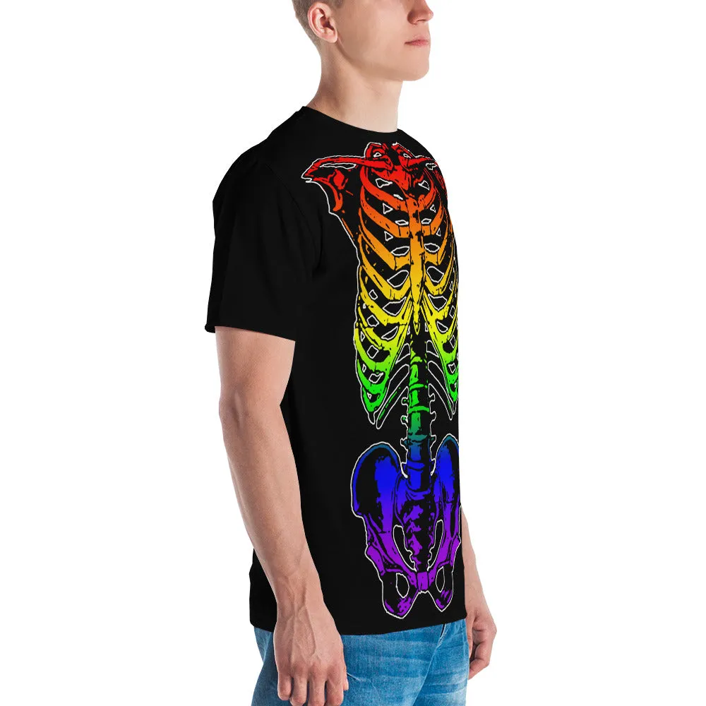 Rainbow Rib-cage Men's T-shirt