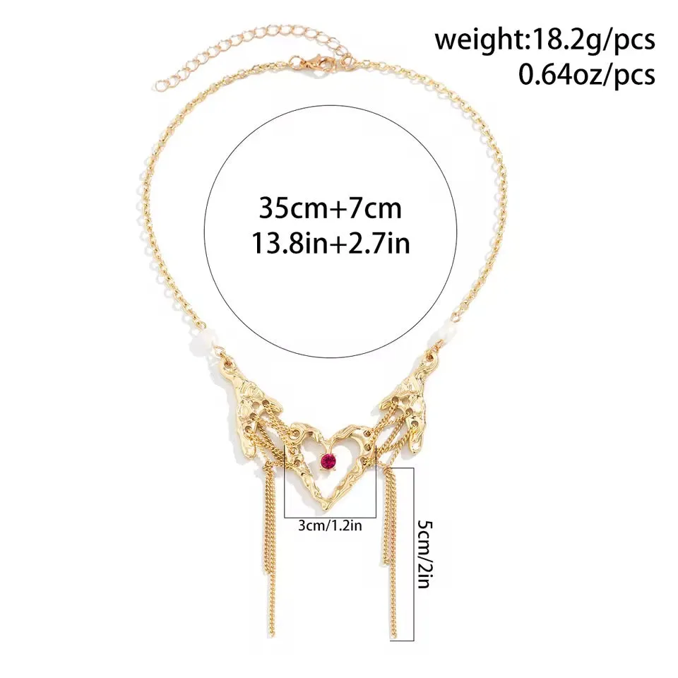 Raven's Heart Choker Cosplay Necklace