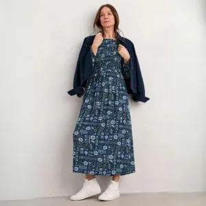 Seasalt Meadowsweet Dress | Navy Print