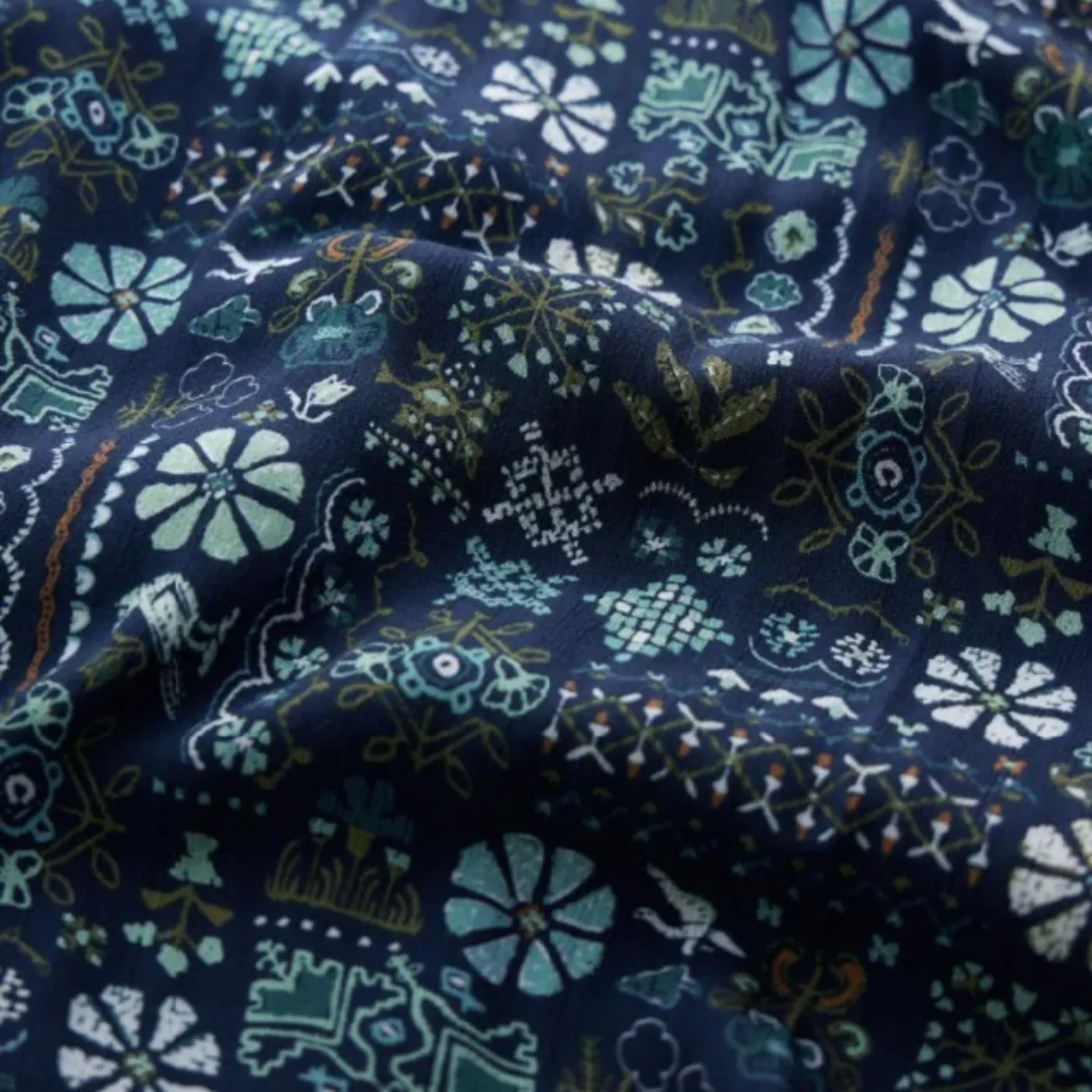 Seasalt Meadowsweet Dress | Navy Print