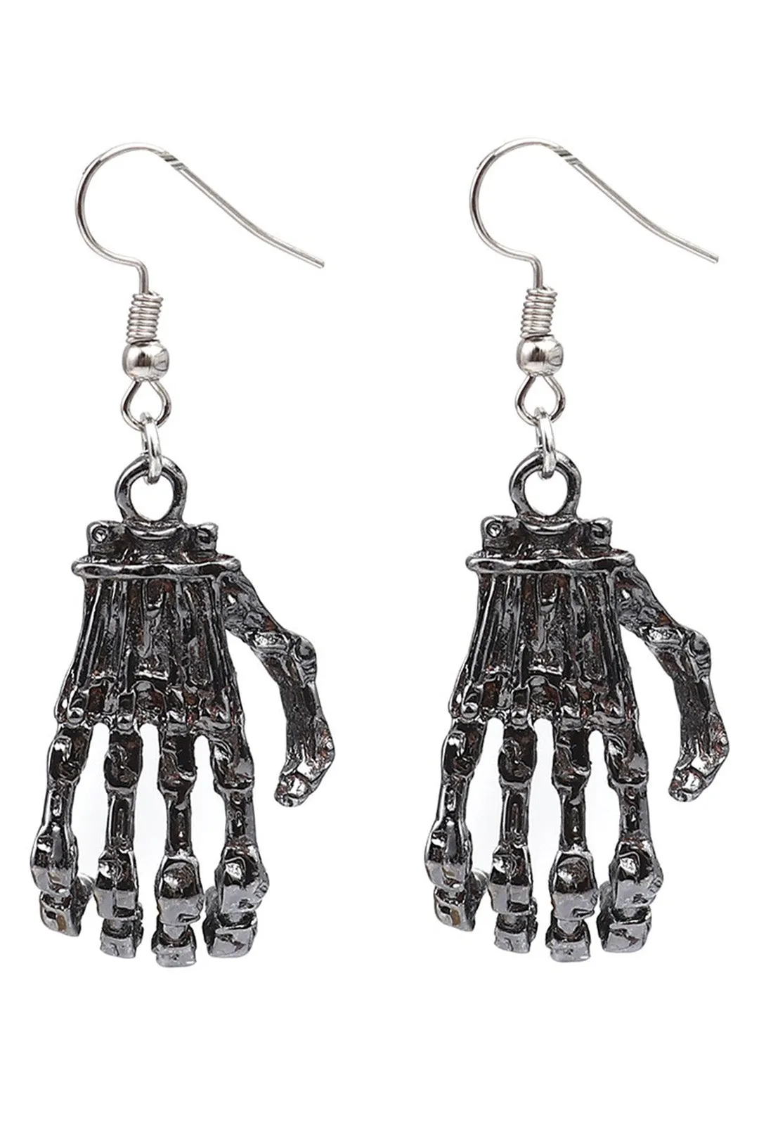 Skeleton Hand Earrings