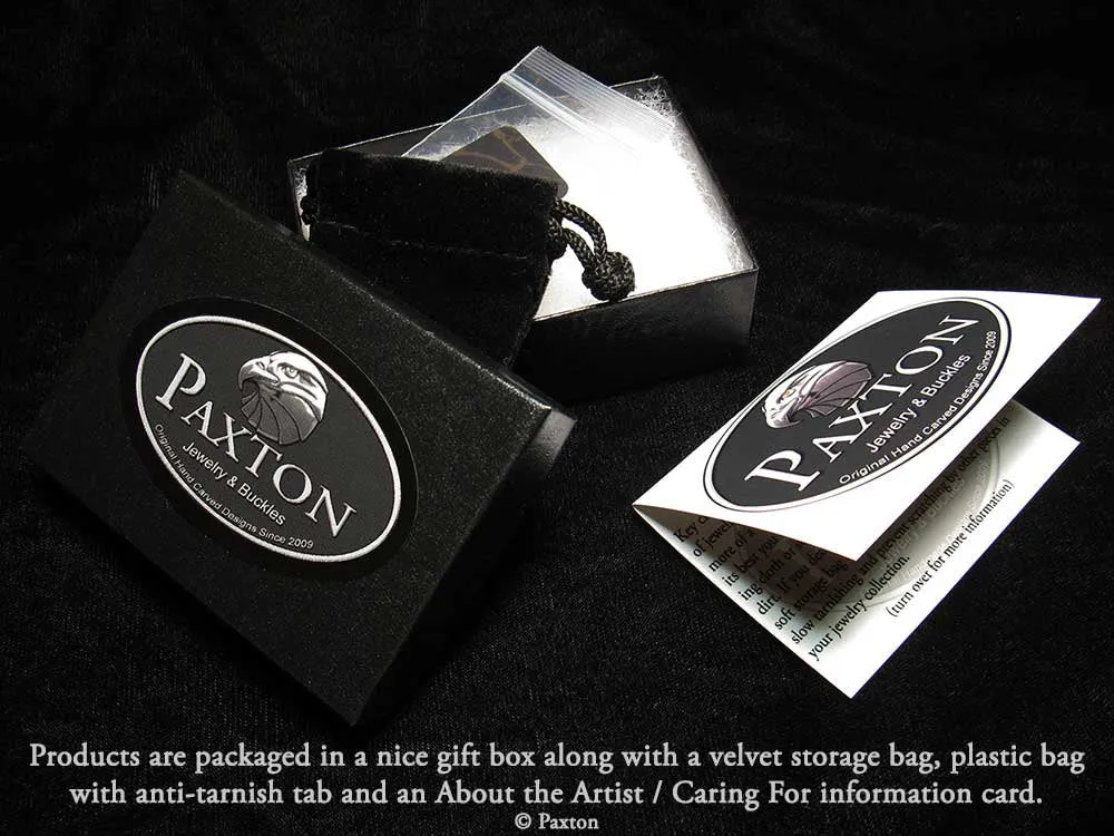Snake Head Key Chain / Key Ring Sterling Silver