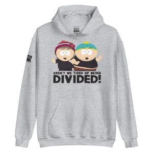 South Park Aren't We Tired of Being Divided Fleece Crewneck Sweatshirt