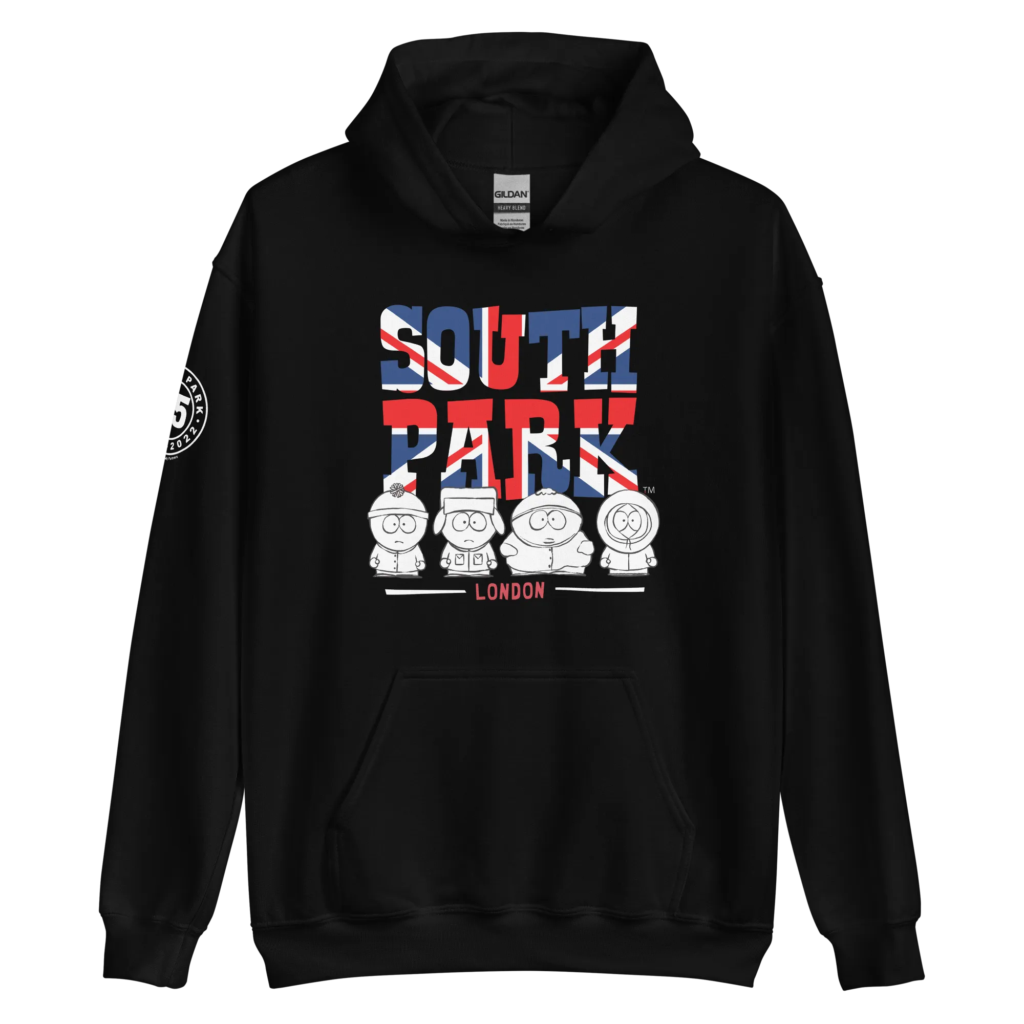 South Park London Flag Hooded Sweatshirt