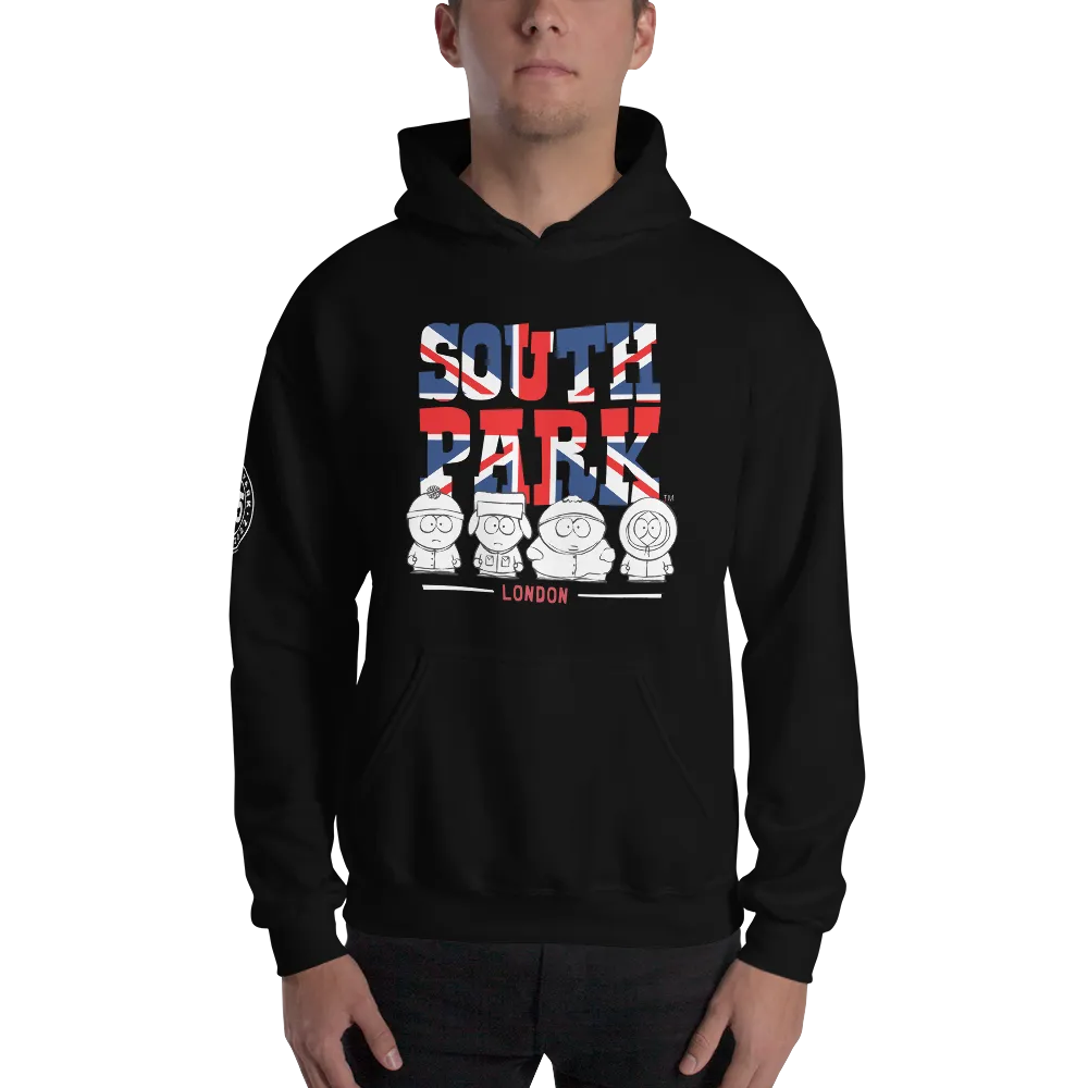 South Park London Flag Hooded Sweatshirt