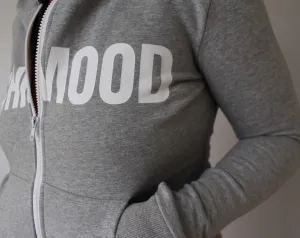 Stamped Hoodie - Grey/Dove