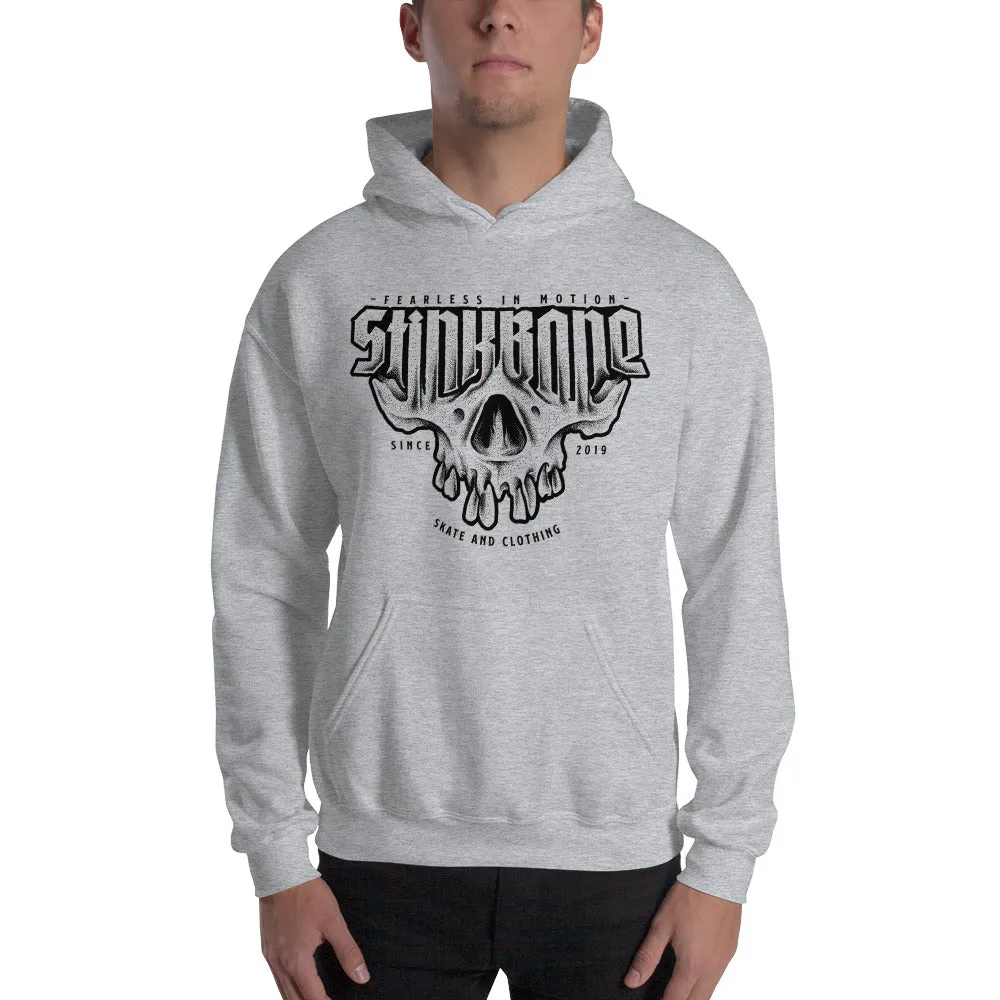 StinkBone Unisex Hoodie Black Logo