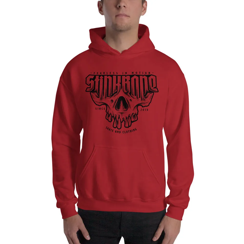 StinkBone Unisex Hoodie Black Logo