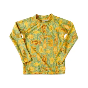 The Deep Yellow Rash Vest