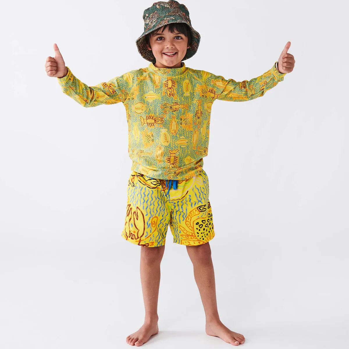 The Deep Yellow Rash Vest