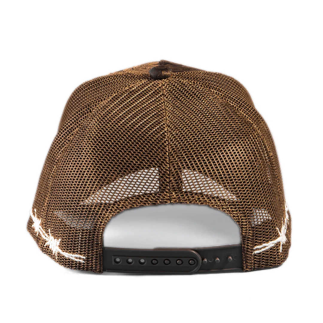 Trucker Hat Copper Brown - RadioActive Murder She Wrote - Unisex