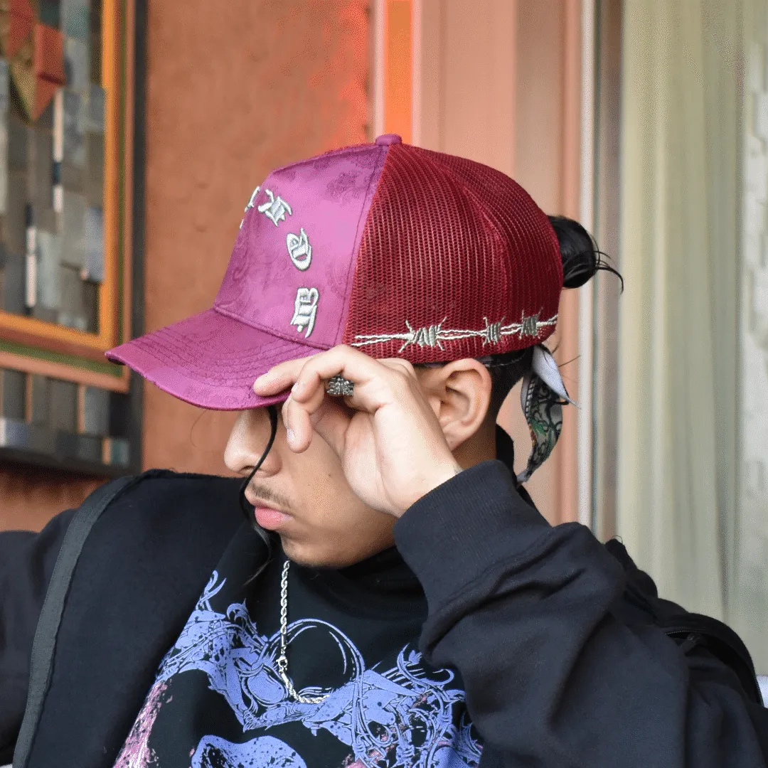 Trucker Hat Rose - RadioActive Murder She Wrote - Unisex
