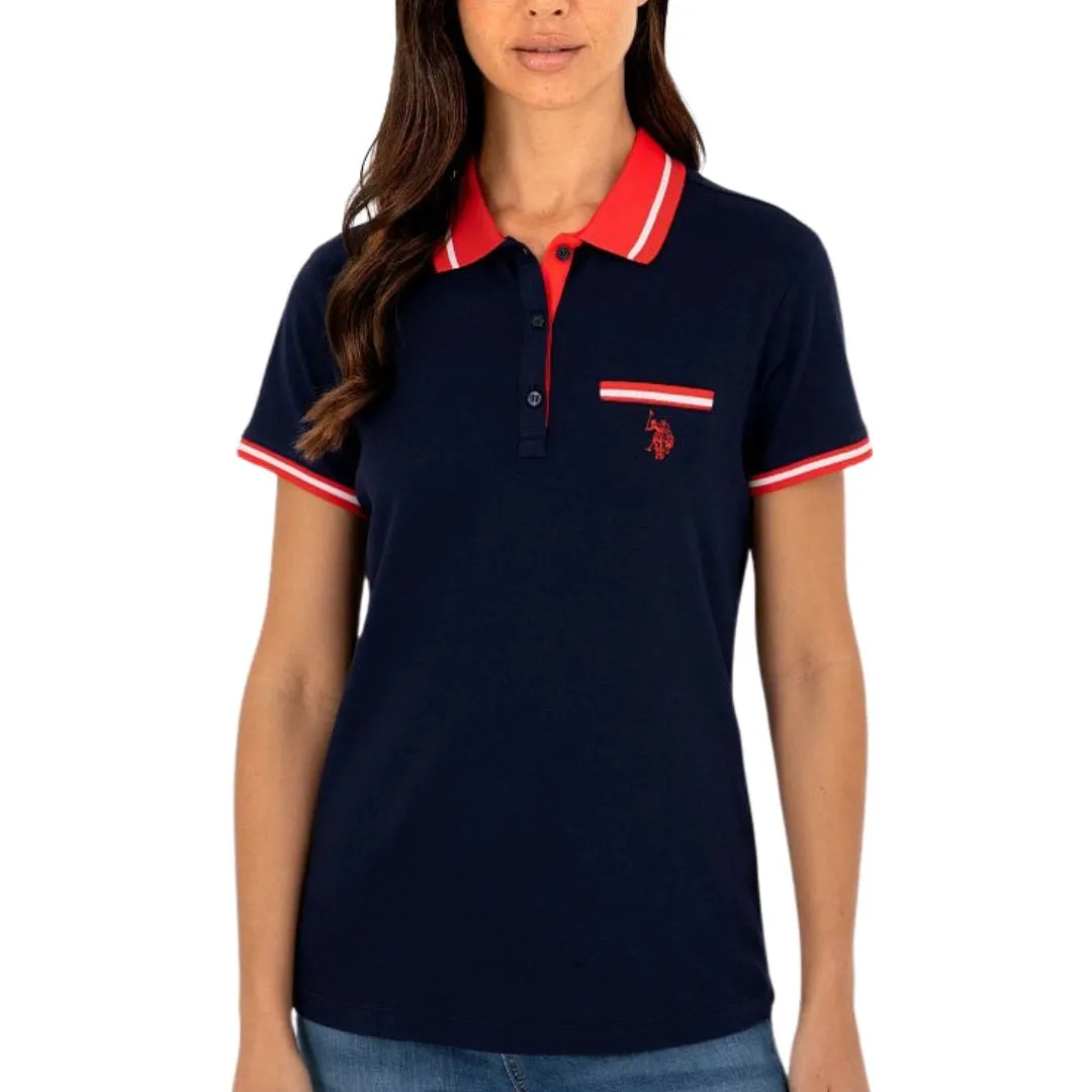 U.S. POLO ASSN. Polo Shirt Women 1381534-VR213-NVY