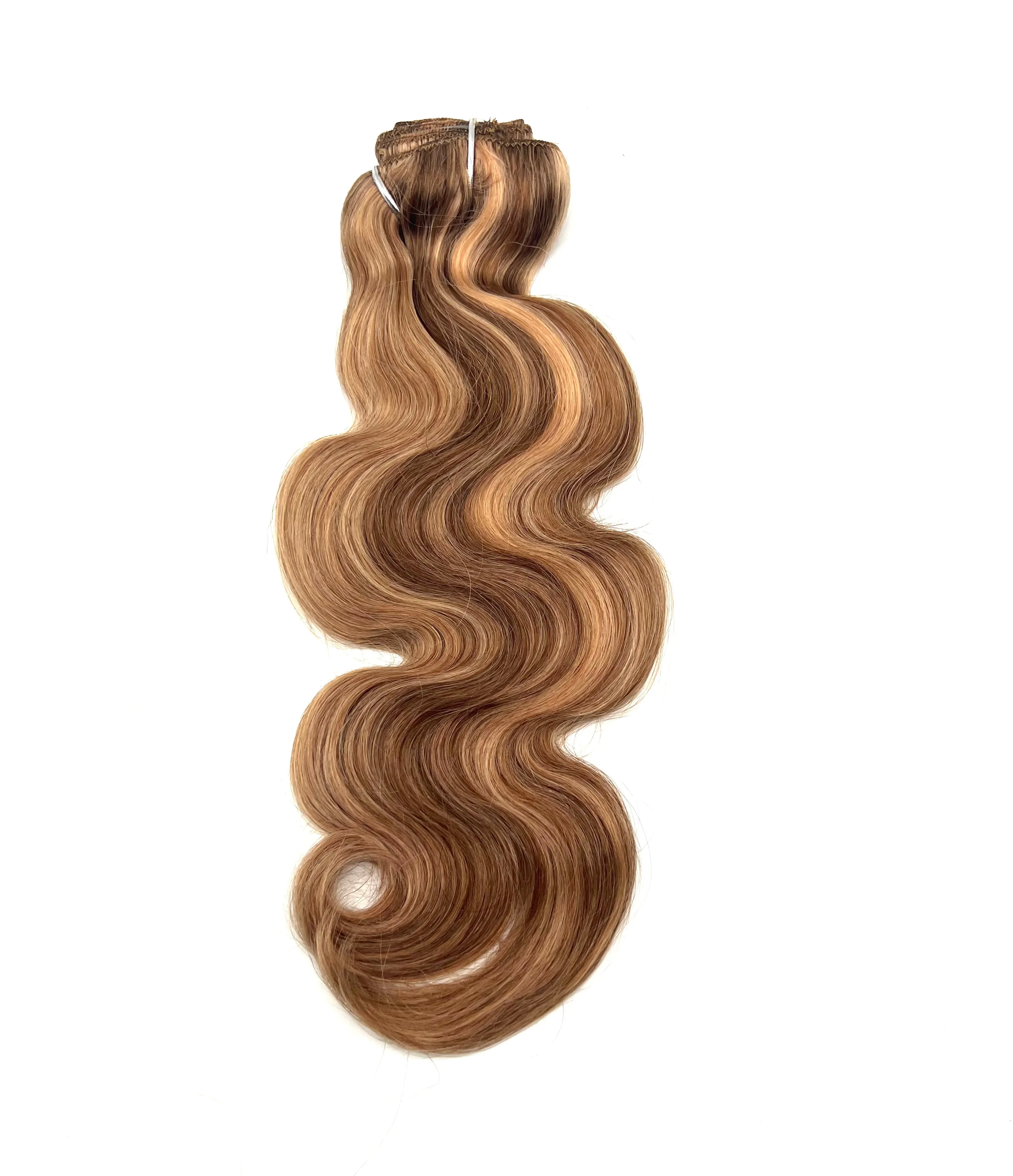 VIP Clip Extensions/ Body Wave  18"  140 grams - ClipeX System