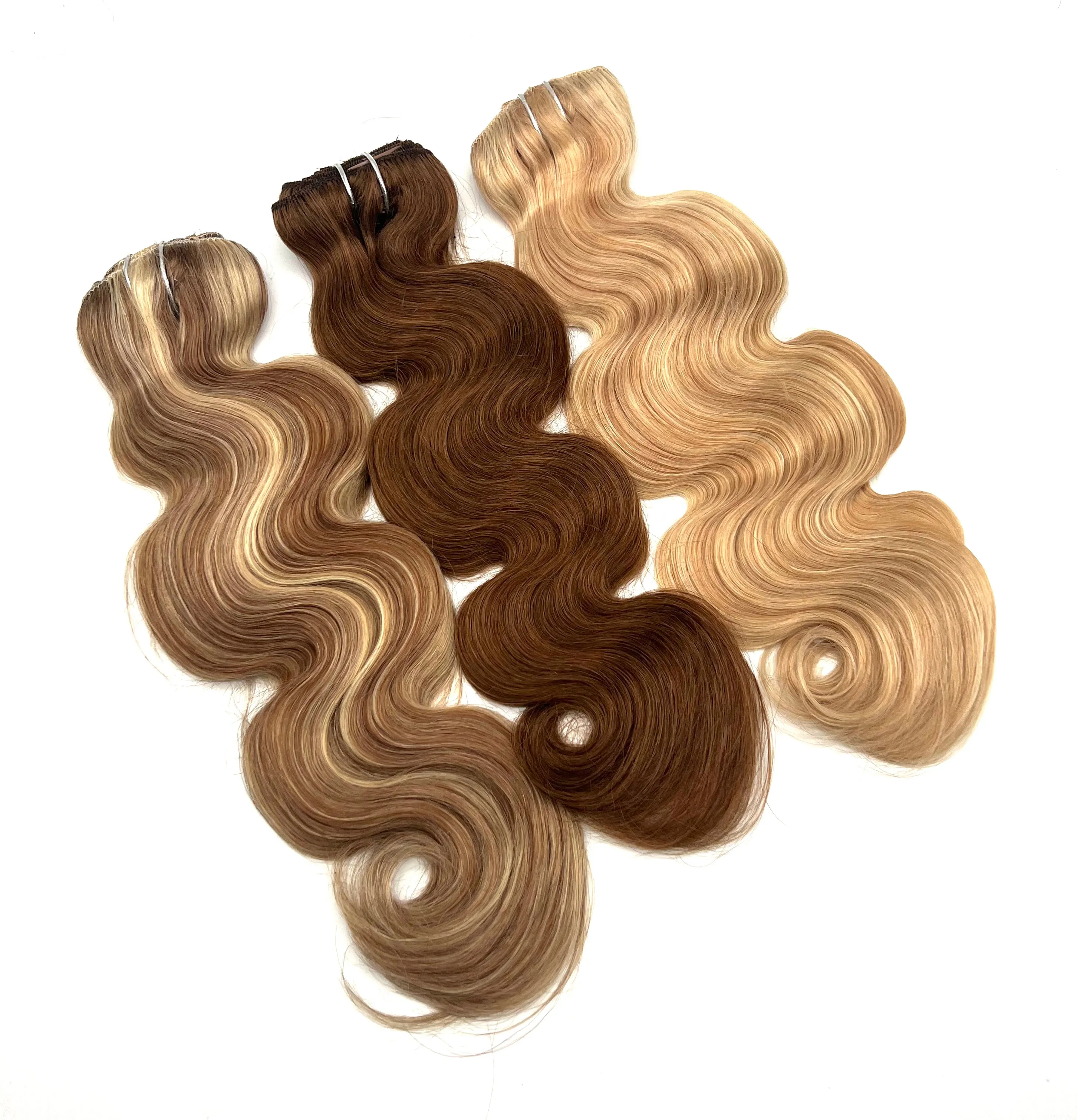 VIP Clip Extensions/ Body Wave  18"  140 grams - ClipeX System
