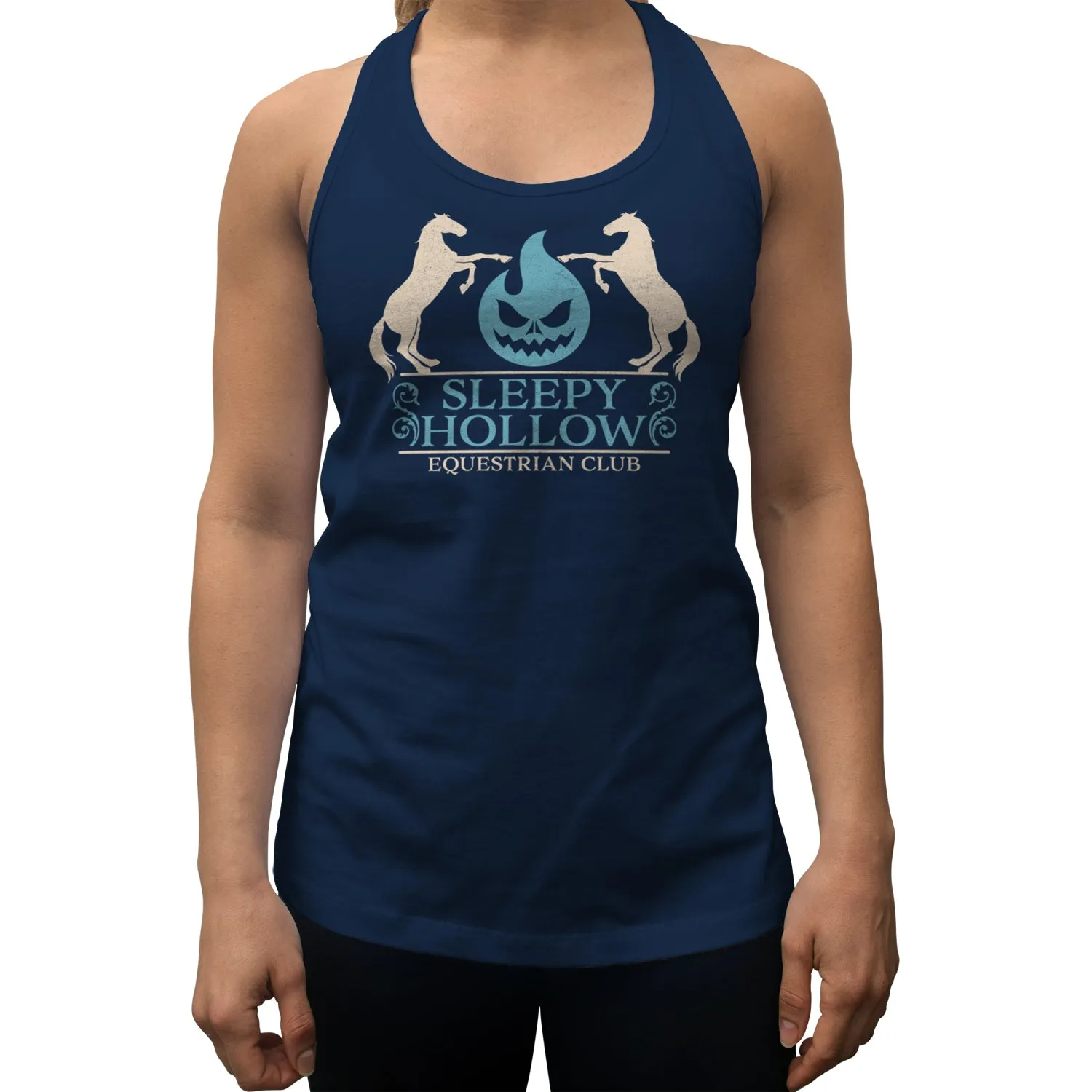 Women's Sleepy Hollow Equestrian Club Racerback Tank Top